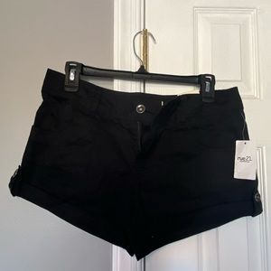 Black shorts Sz 7